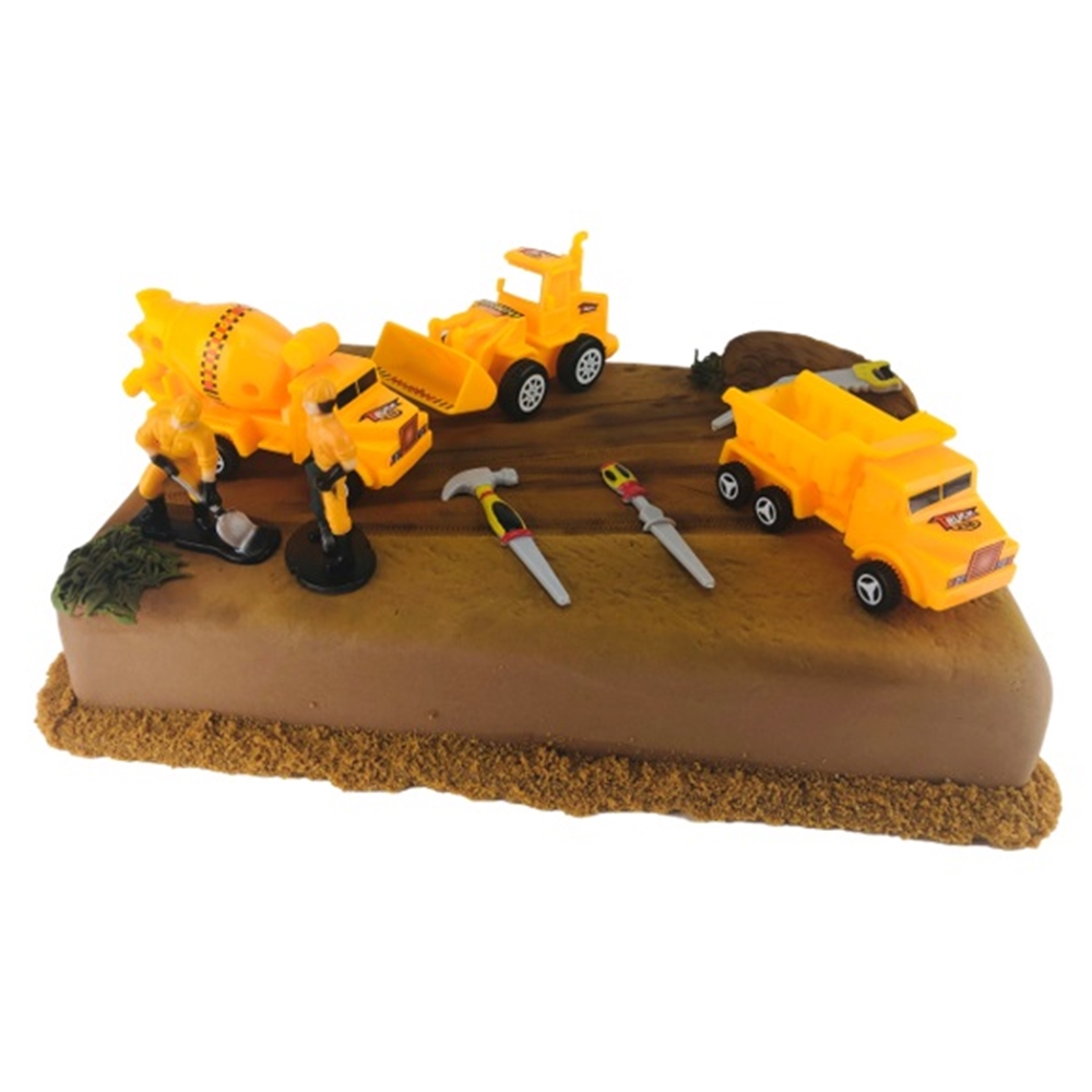 CK157 Tortendekoration Baufahrzeuge