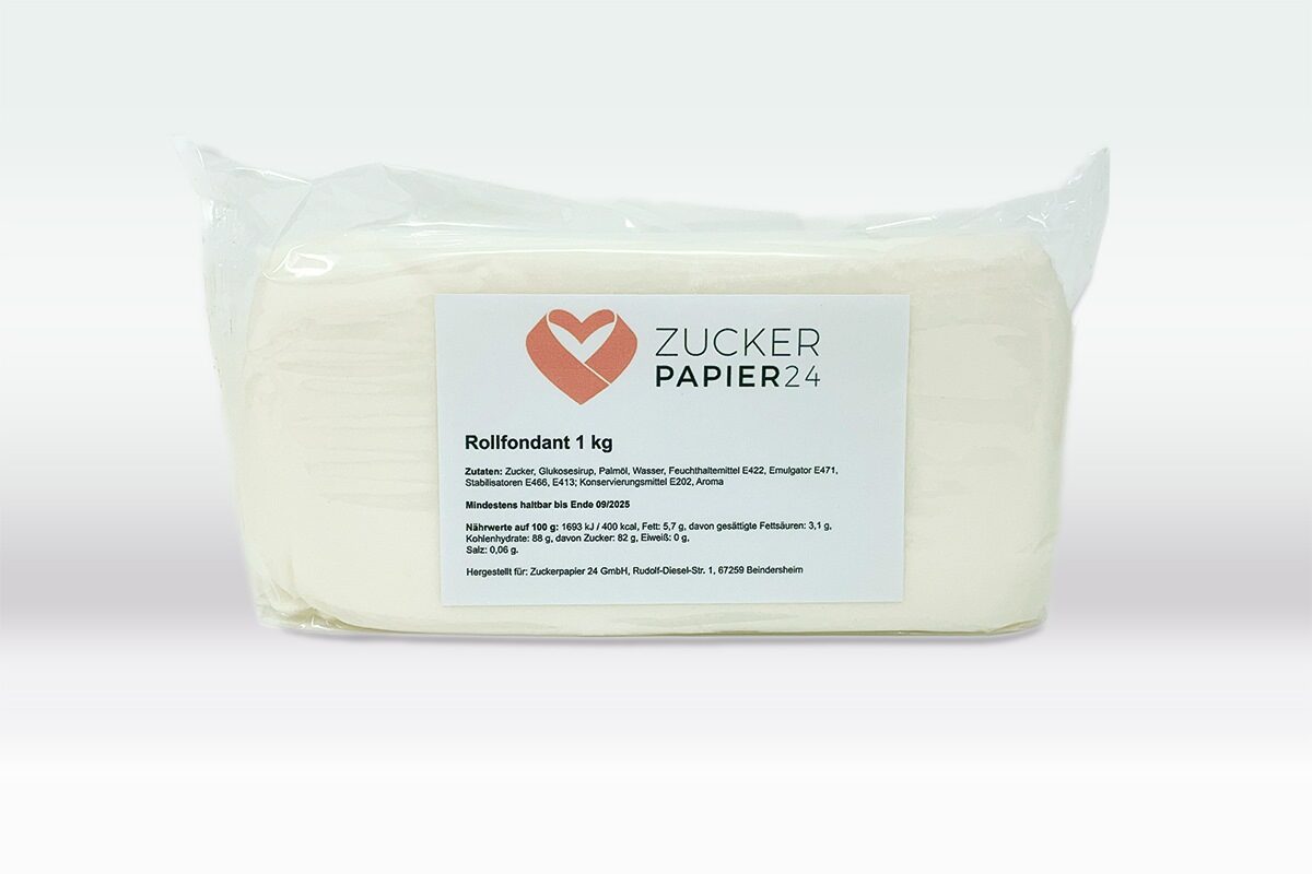 ZP24 Rollfondant weiß 1kg