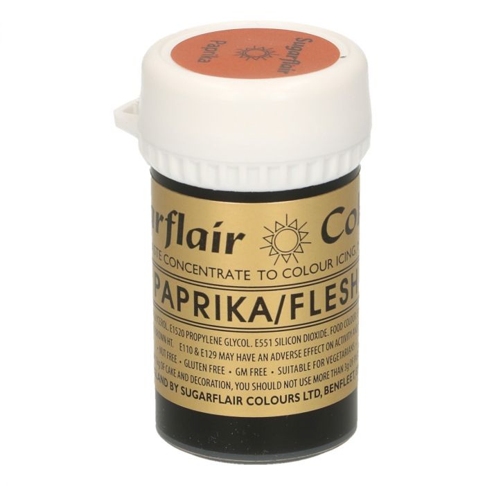 Sugarflair Paste Colour PAPRIKA/FLESH, 25gr.