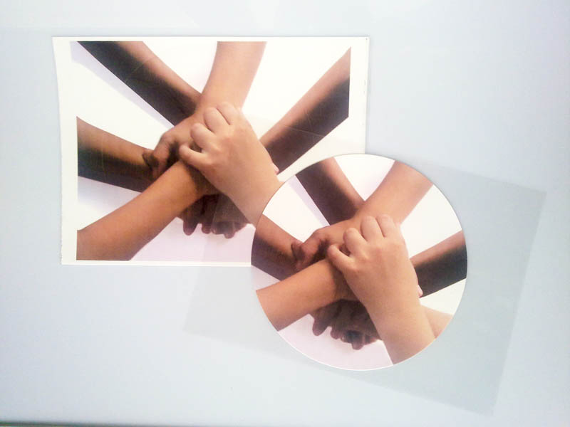 62_0 Dekorpapier Plus vorgestanzt d=20cm (DIN A4 / 24 Blatt)