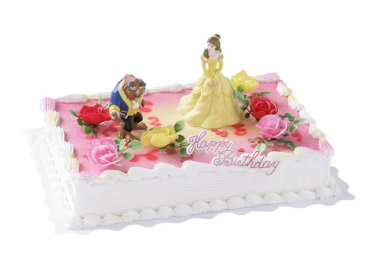 Tortendekoration-Geburtstag-Die-Schoene-das-Biest-Tortendeko Tortendekoration Die Schöne und das Biest