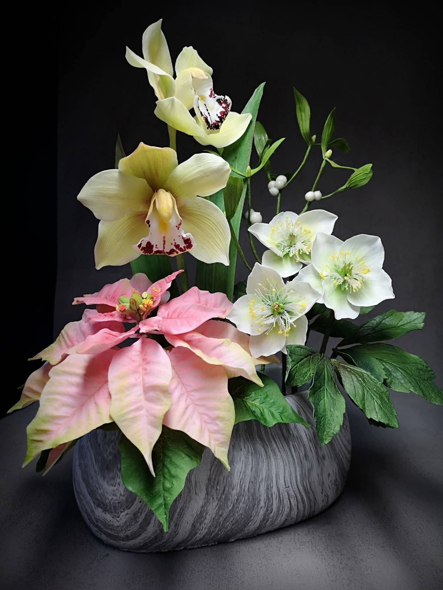 40855320_1904284489875284_7513307645193748480_n Tortenkleid Gum Paste / Blütenpaste weiß 1kg