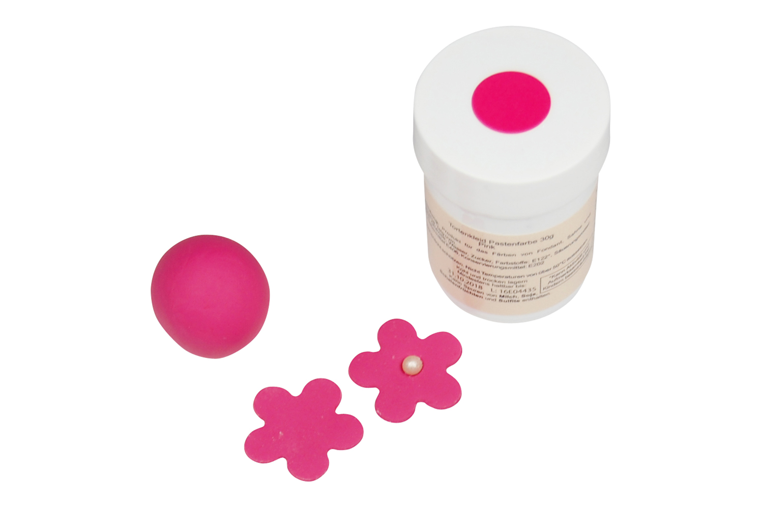 PastenfarbePink Tortenkleid Pastenfarbe Pink 30g