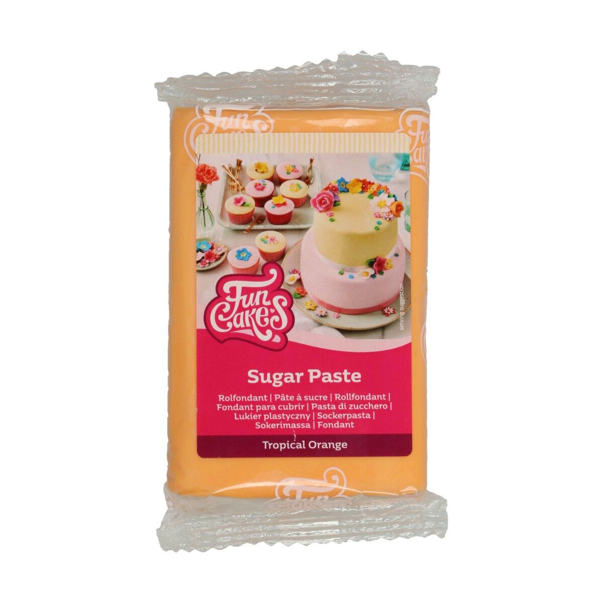 FunCakes Rollfondant Tropical Orange 250g