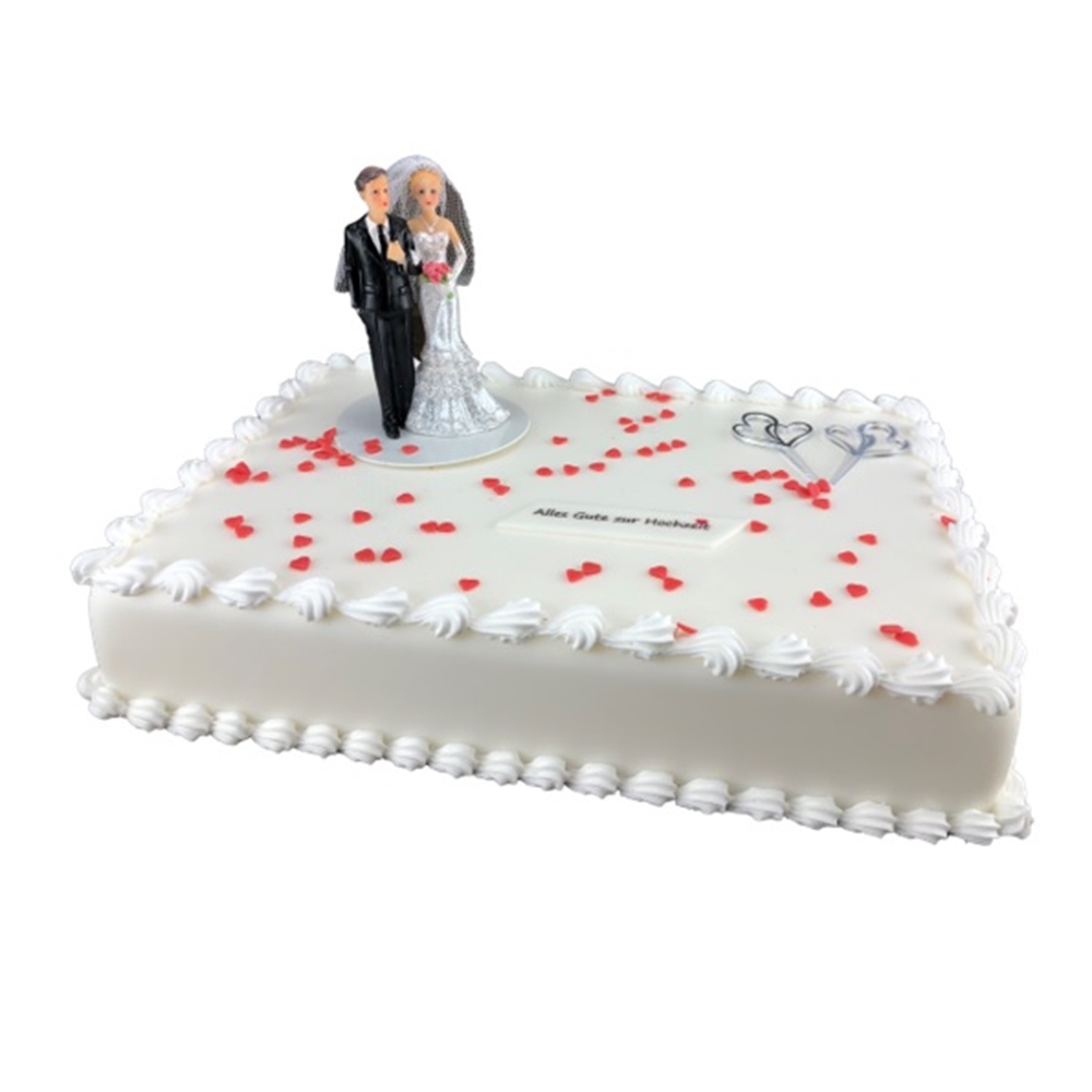 CK044 Tortendekoration Hochzeitstag