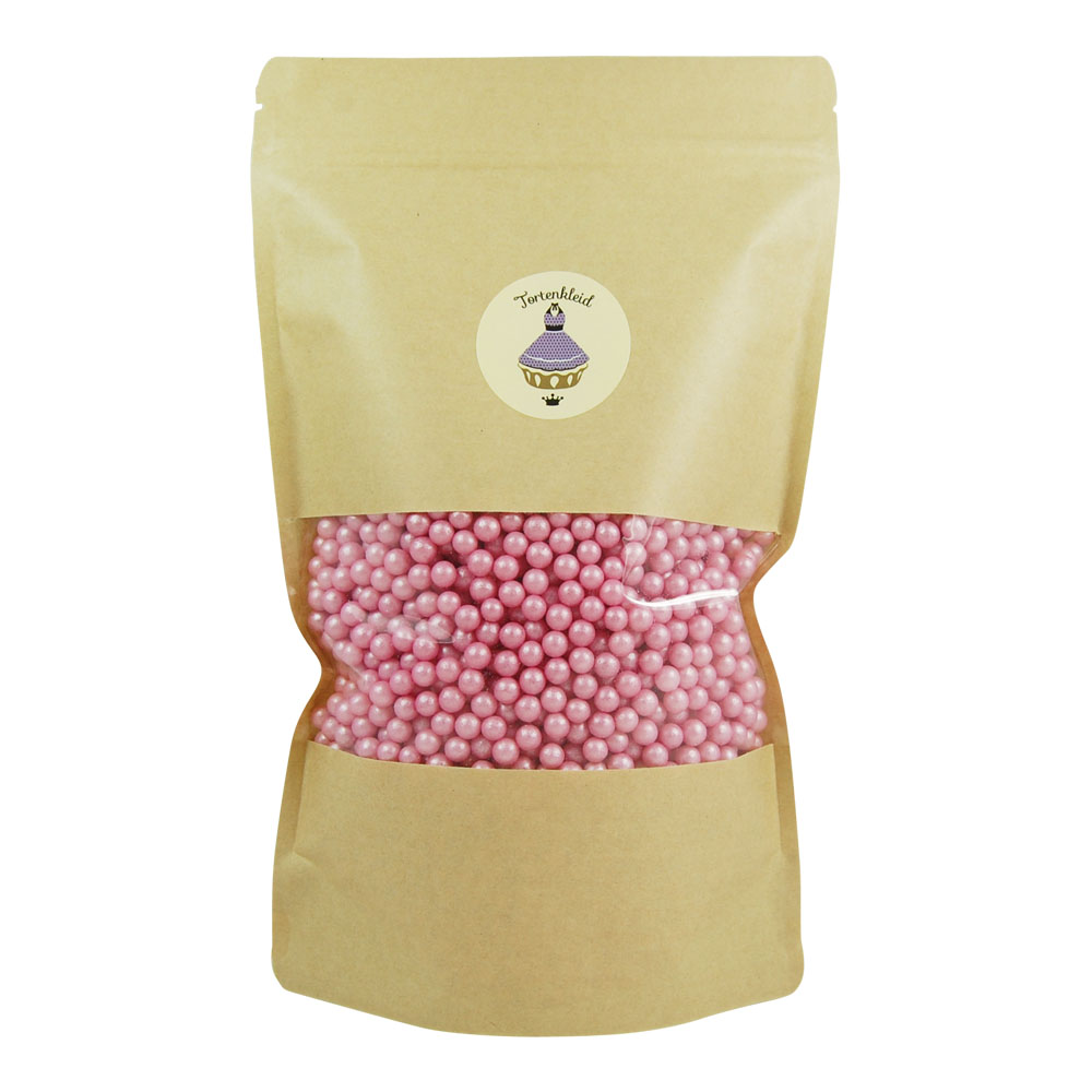 041371 Zuckerperlen 7mm Pink 50g