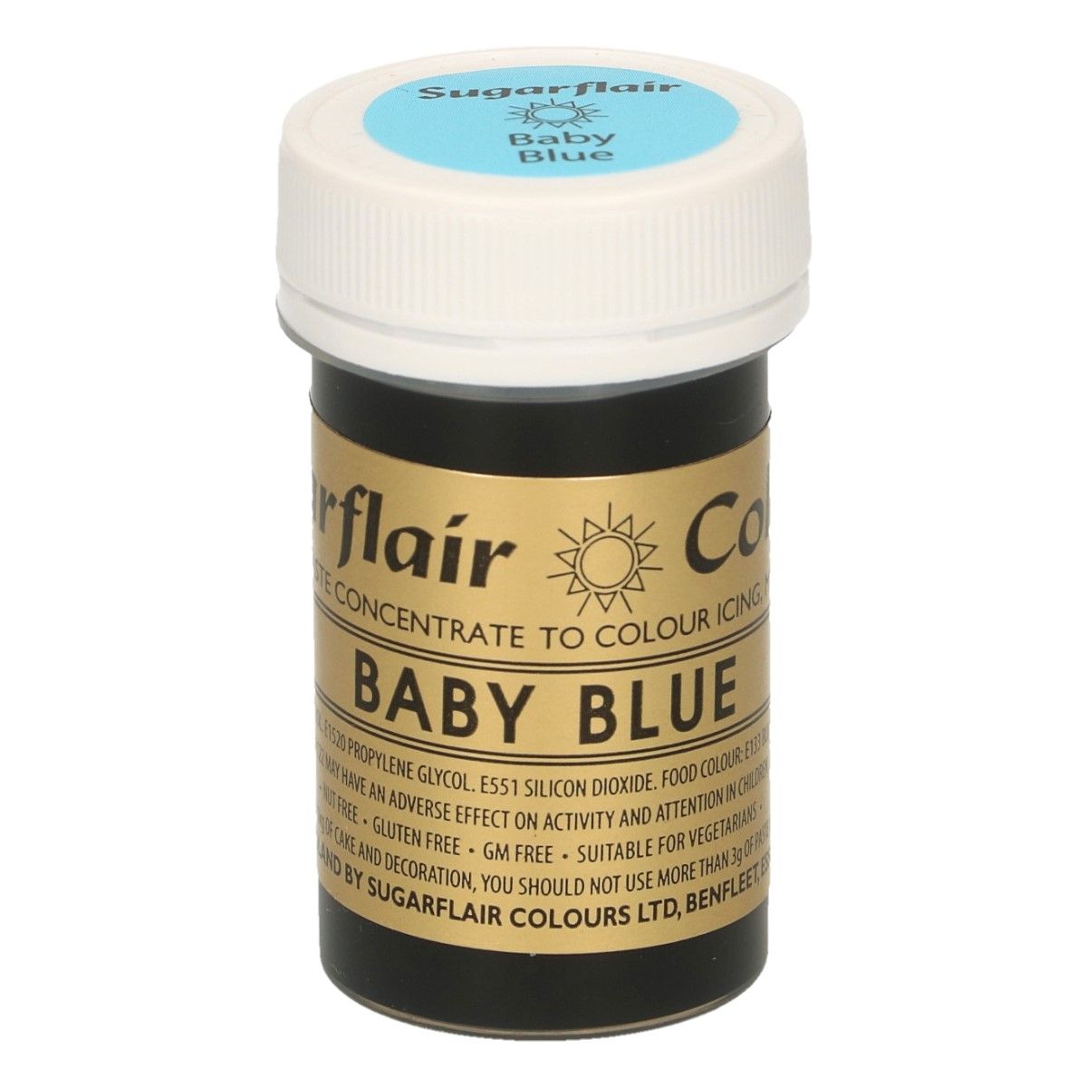 A109_0_d1735d0f8066ddae7220ec95e785527d Sugarflair Paste Colour BABY BLUE, 25gr.