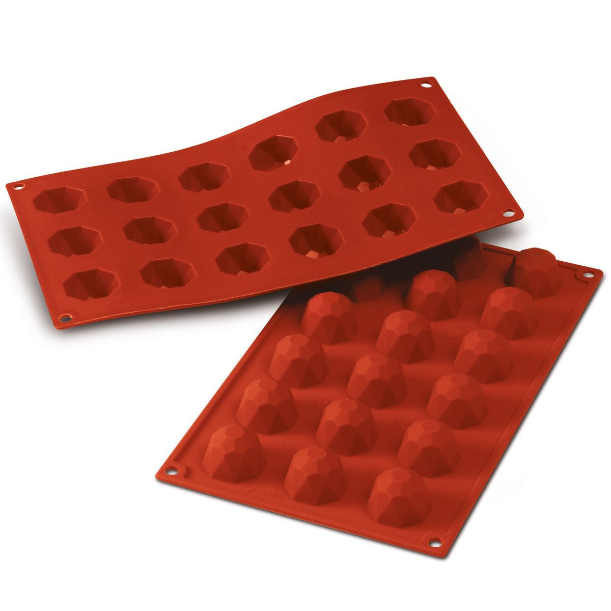 SF048_0_9c5b133c8b64546475c1385a1ada4069 Silikomart Candy & Chocolate Mold - Diamand -