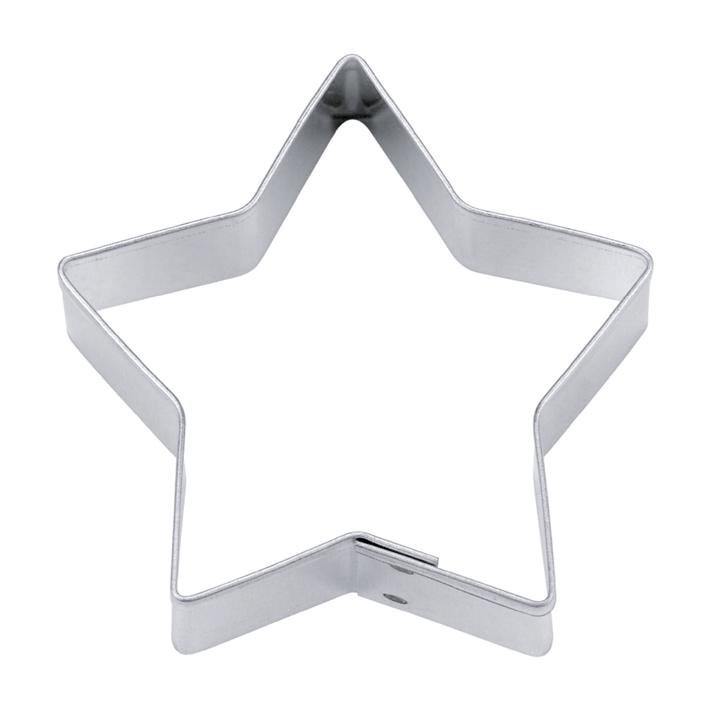050099_p01 Städter Ausstecher Stern - Weißblech 4,5cm