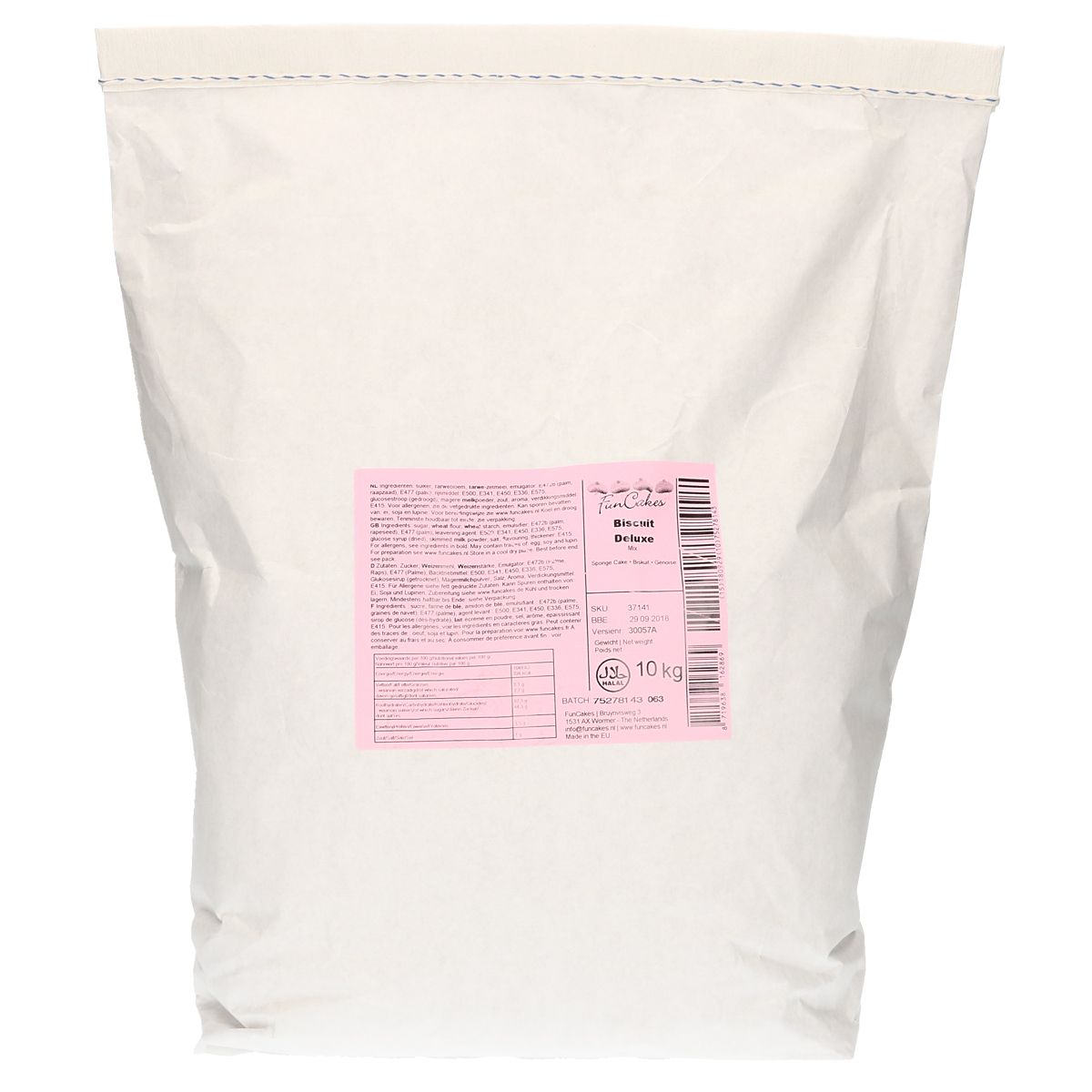 FunCakes Mix für Bisquit 10kg