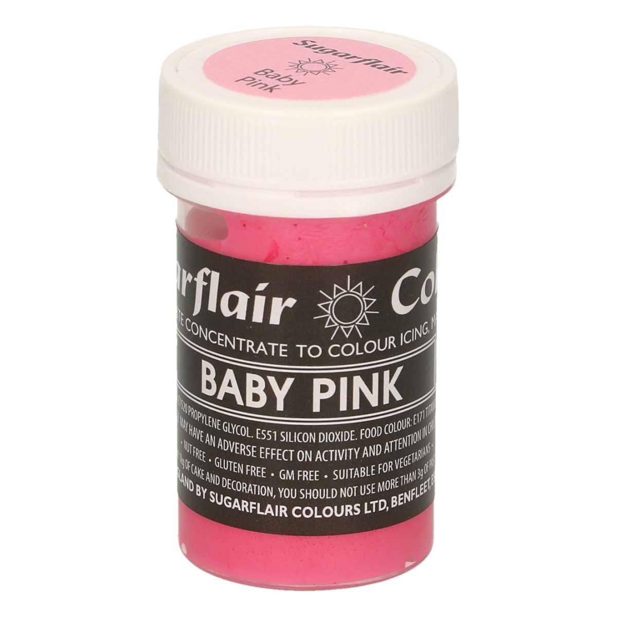 A303_0_ab2816134f080335cf7a2cef81c63c8c Sugarflair Pastel Colour Baby Pink, 25g