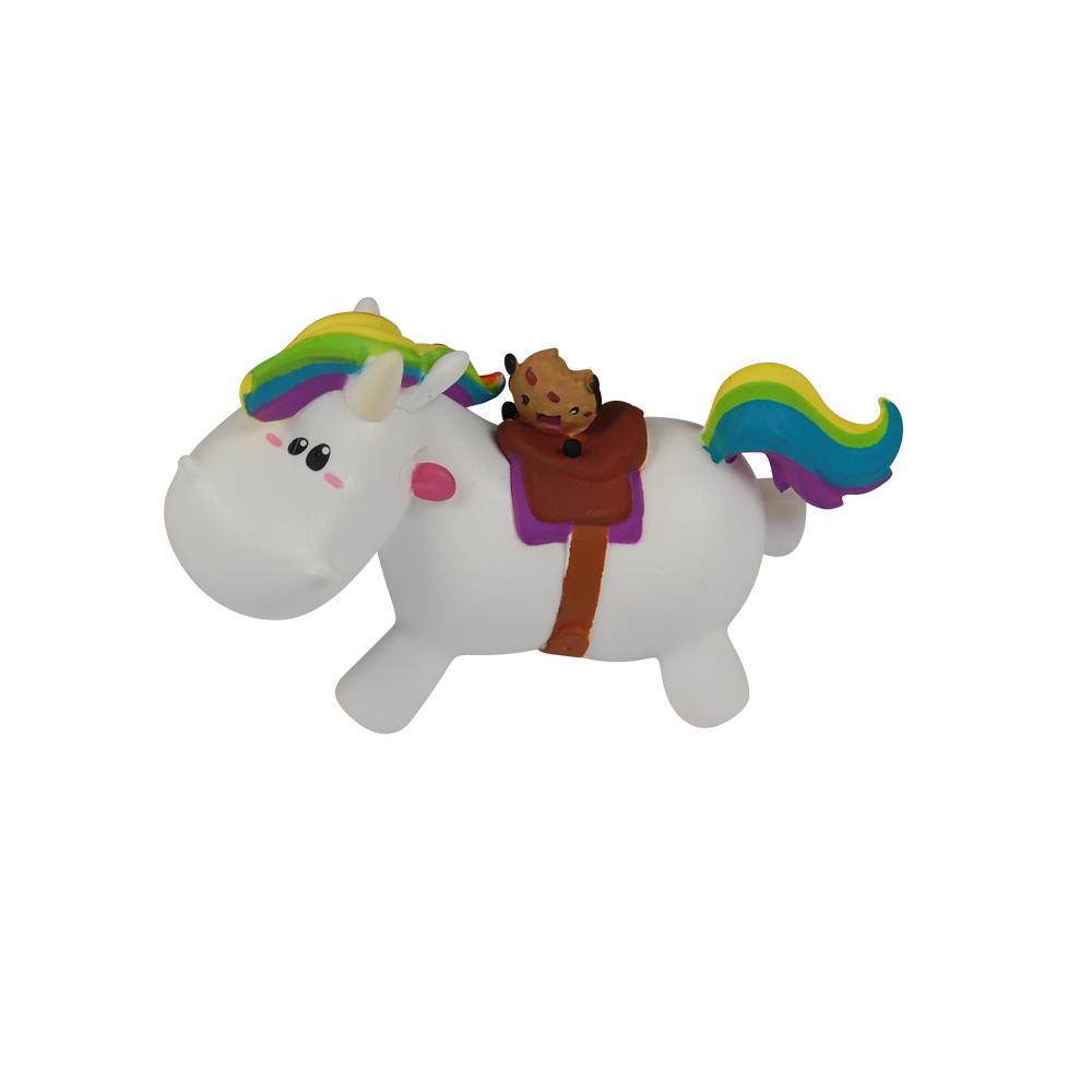 Einhornreitend Tortendekoration Pummel Einhorn - Riding