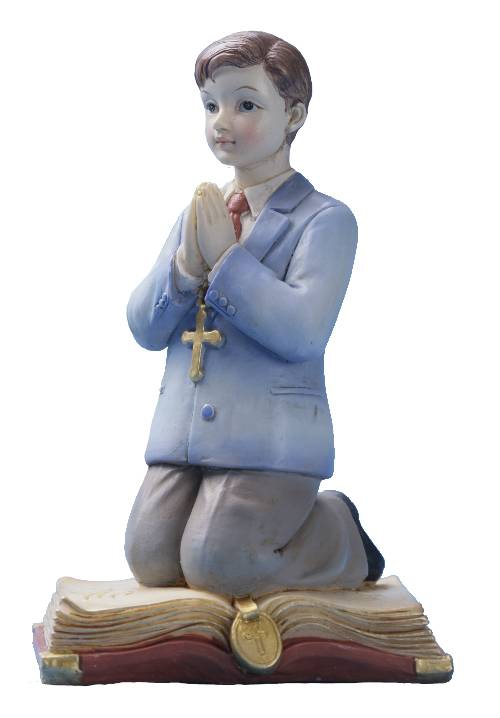 Junge-kniend-auf-Bibel-238-Kommunion-Konfirmation -