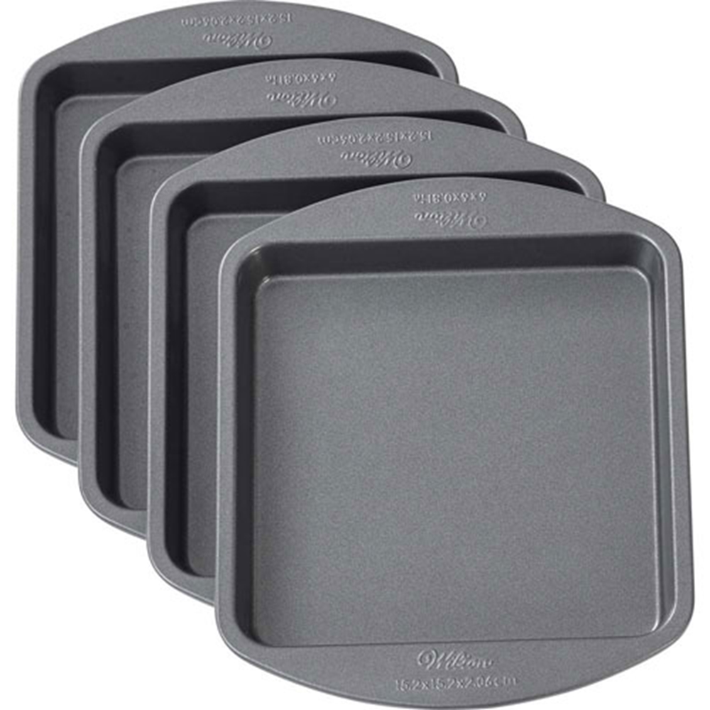 Wilton Backform Easy Layers Quadrat -15cm- Set/4