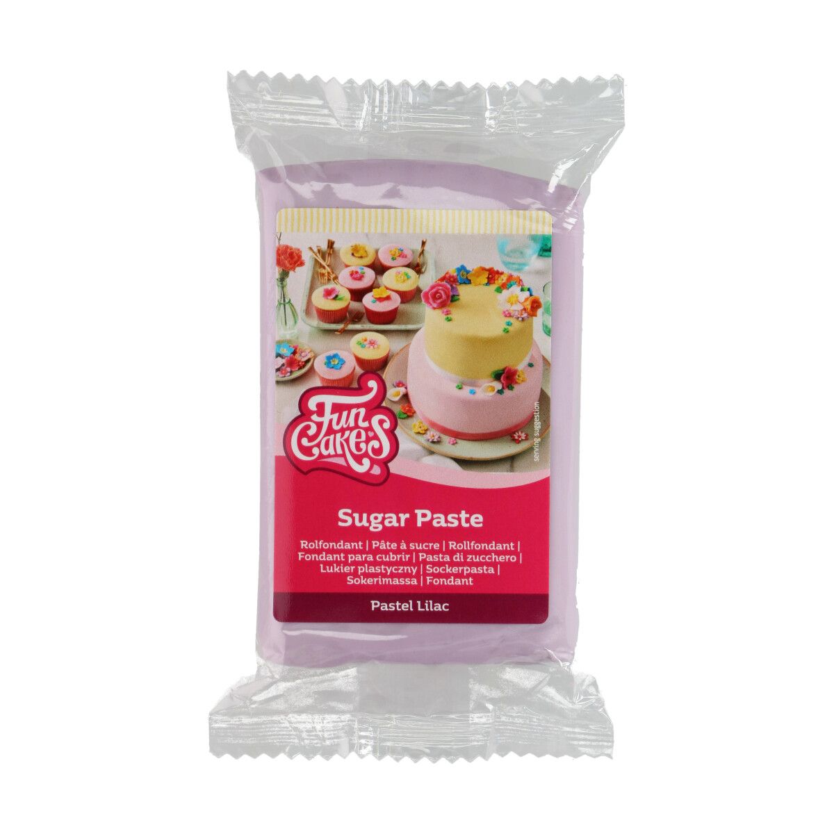 Funcakes Rollfondant (Pastell Flieder / 250gr)