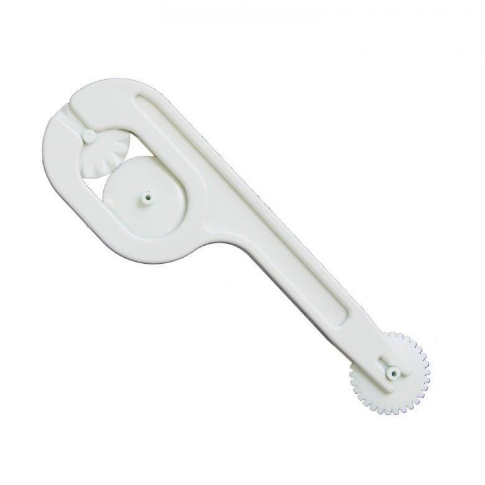 fondant-cutter-embosser Tortenkleid Fondant Cutter mit 3 Rädchen