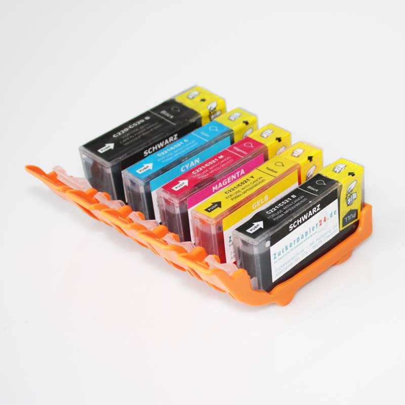 720_0 Spar-Set 5 Patronen (PGI-570Bk + CLI-571C/M/Y/Bk)