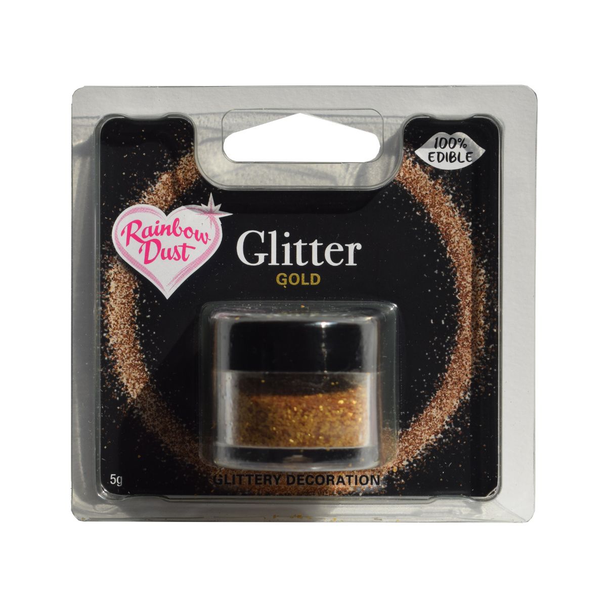 RD essbarer Glitter 5g Gold