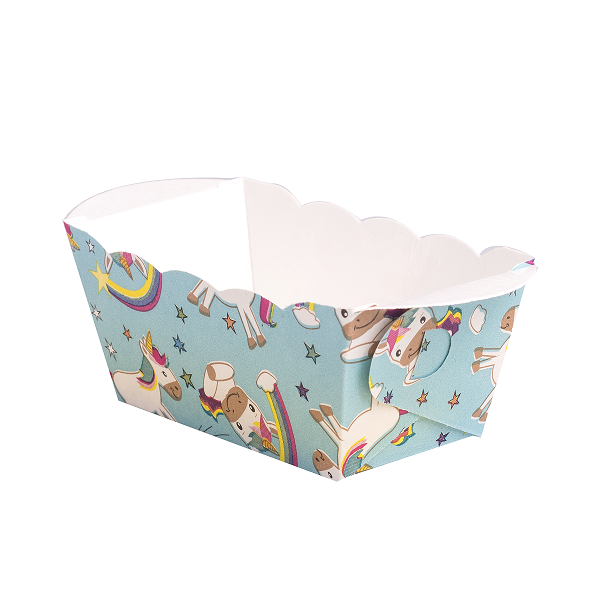 7040321010 Mini Backform Einhorn - 10 Stück