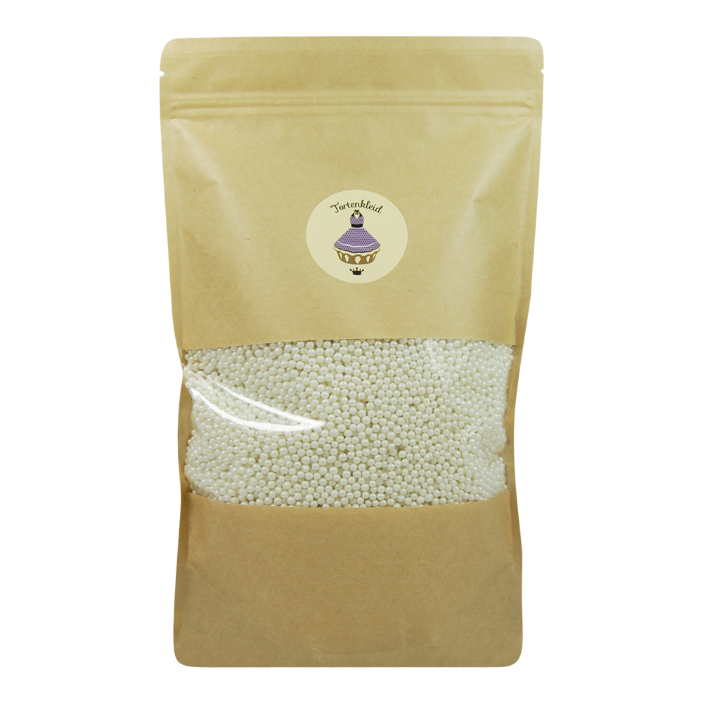 PerlenWei Zuckerperlen 4mm Perlmutt 1kg