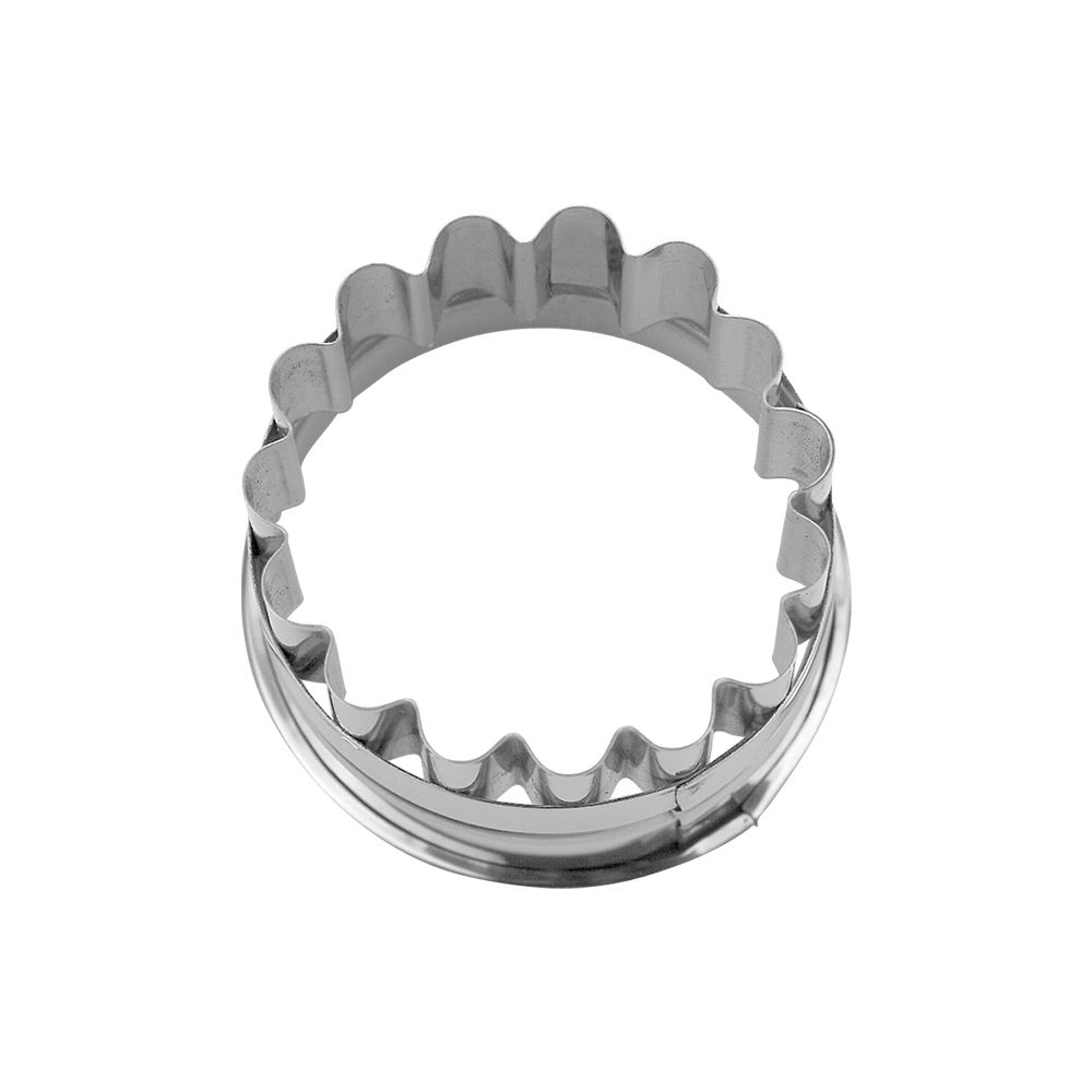 36725-Ausstecher-Linzer-ca-65-cm-Aussenring-1 Linzer Ausstecher - Außenring gewellt - 6,5cm