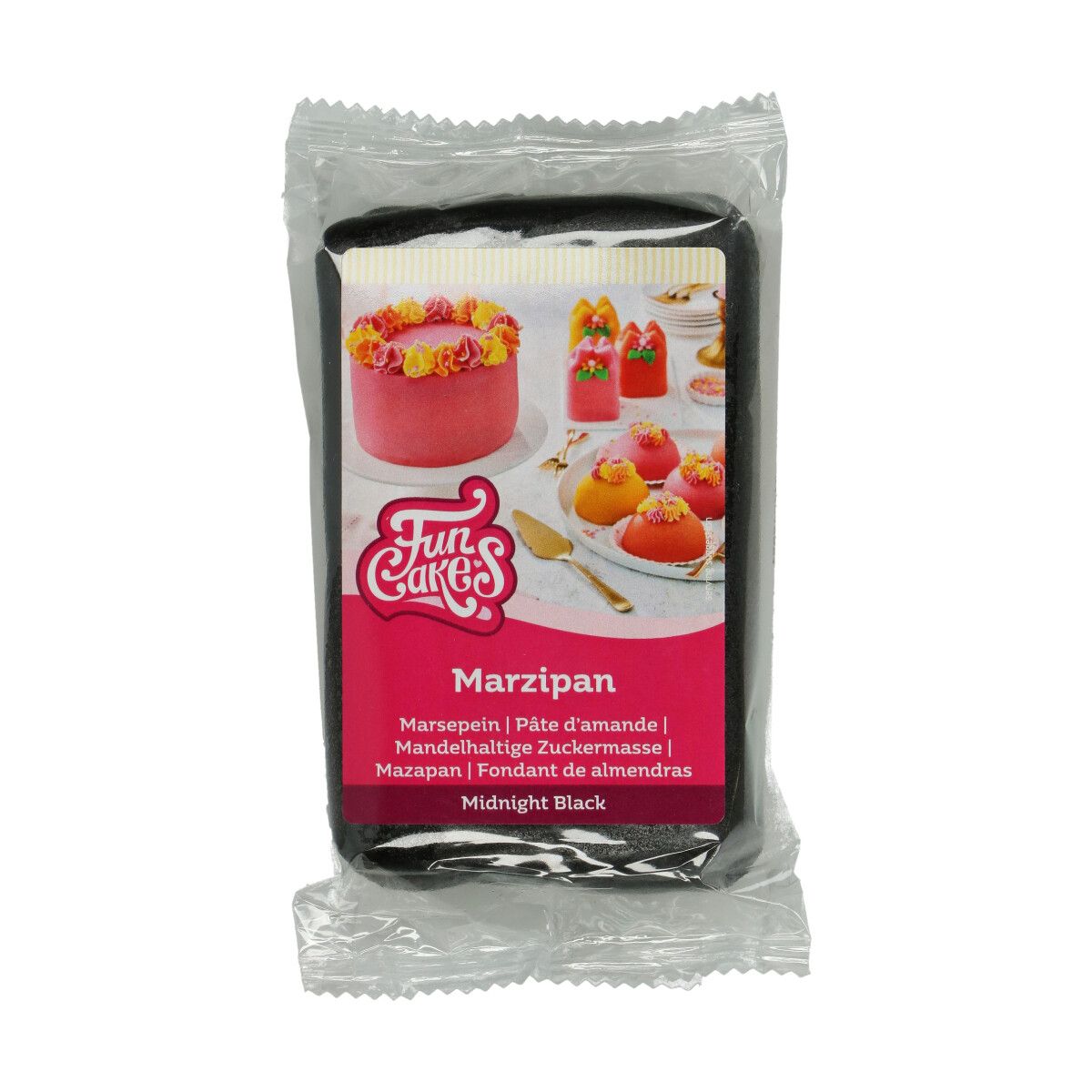 Marzipan rollfertig (Schwarz/ 250gr)