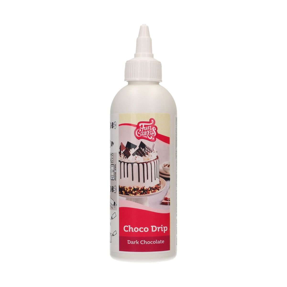 F54200_0_811945e1be4fdef93fe30aa1baf5fca3 FunCakes Choco Drip dunkle Schokolade 180ml
