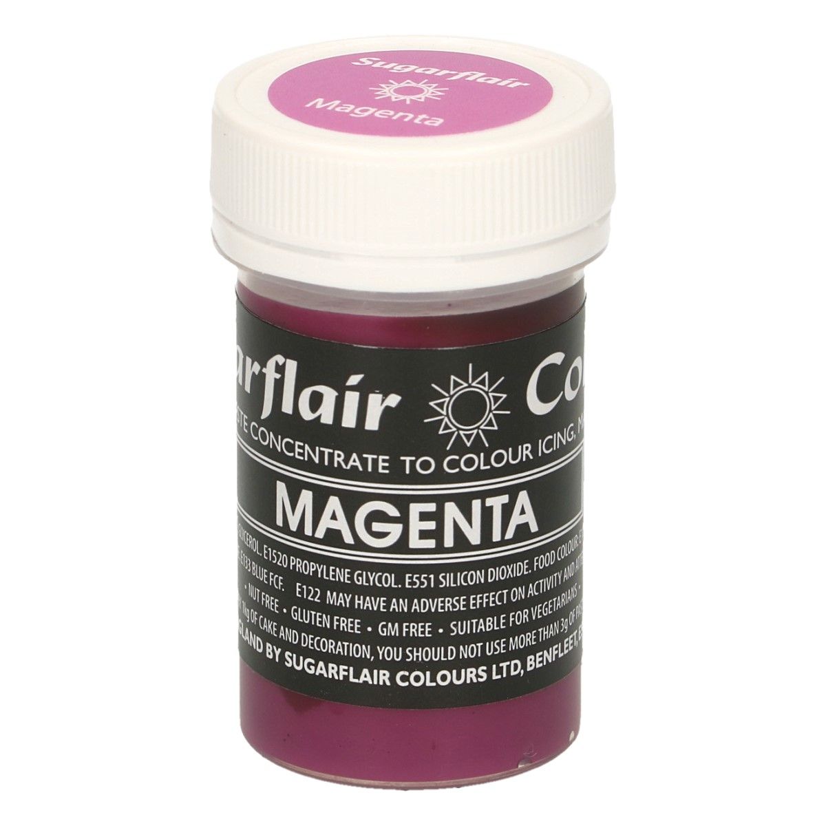 A314_0_d9abe424620eca73366fb5039fcbd707 Sugarflair Pastel Colour Magenta 25g