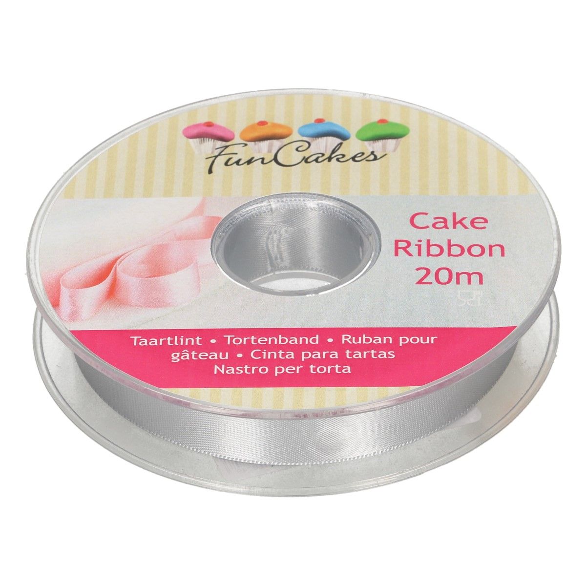 FC3104_0_db04c323b5d49f9aa1524c8137a07225 Funcakes Tortenband silber 15mm x 20m
