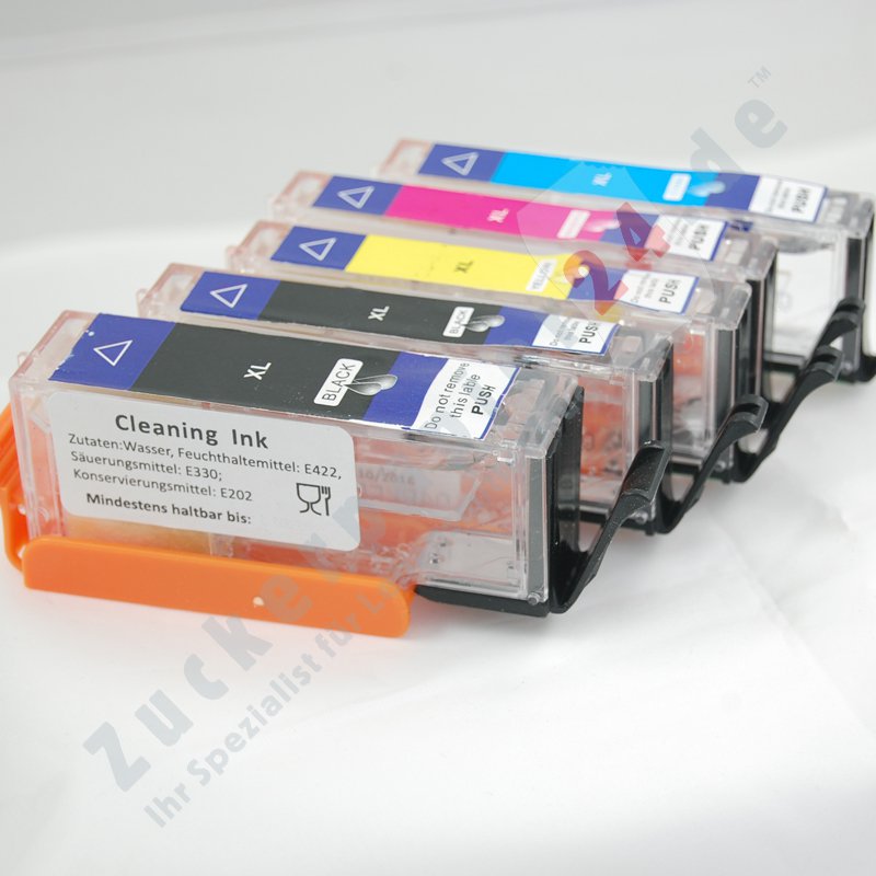 3036_0 Spar-Set 5 Patronen (PGI-525Bk + CLI-526C/M/Y/Bk) -REINIGUNG-