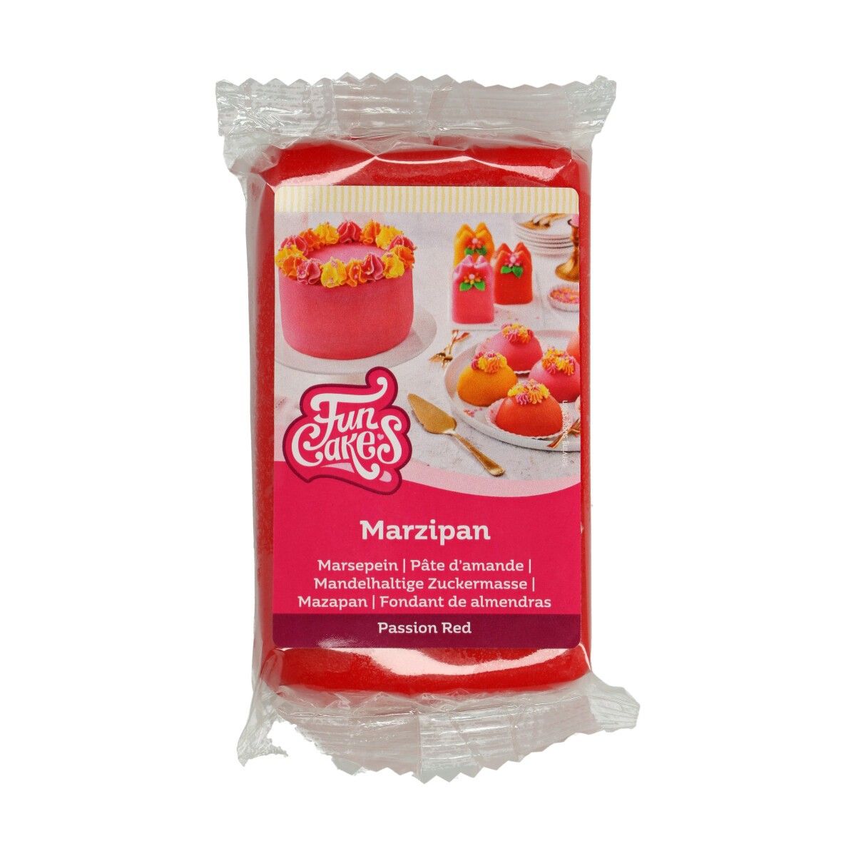 F28120_0_2eb45889caddc11160d98e3a5c359626 FunCakes Marzipan rollfertig Rot 250 g