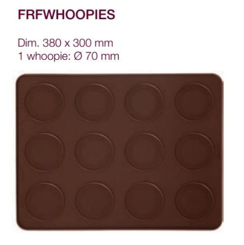 6092151_s Silikon Backmatte für 12 Whoopies