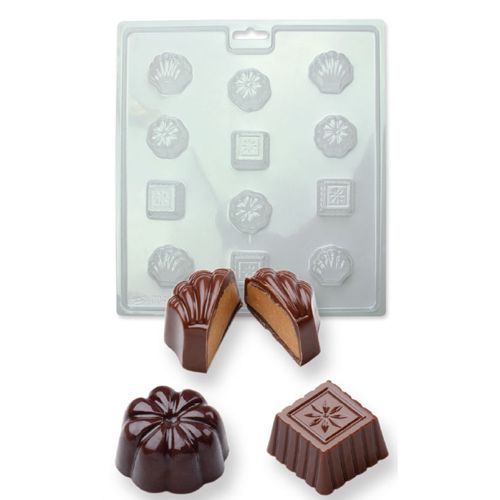 PME Candy & Chocolate Mold - Classic Chocolates - 