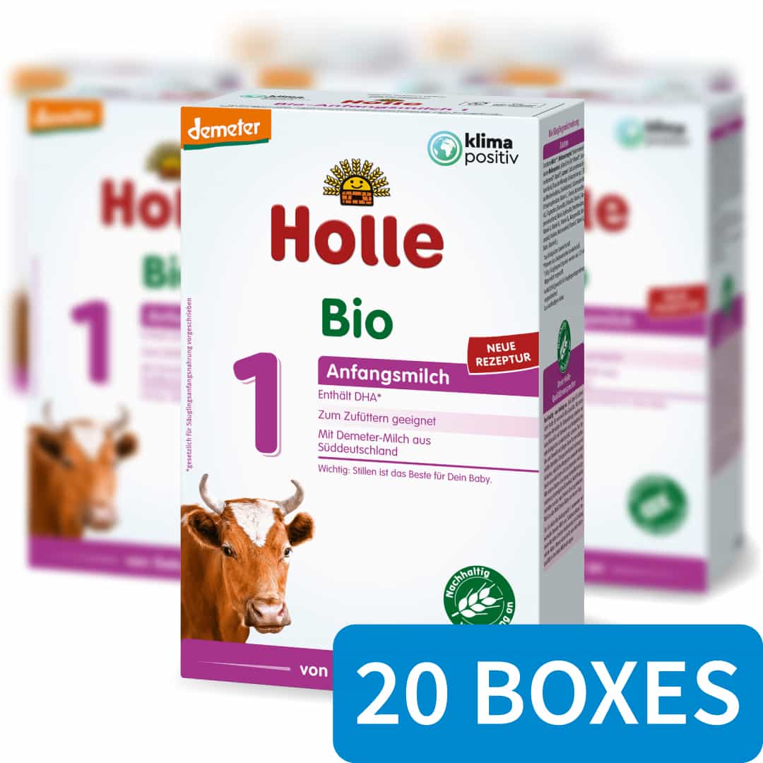 Holle Organic Infant Formula Stage 1 - 20 Boxes