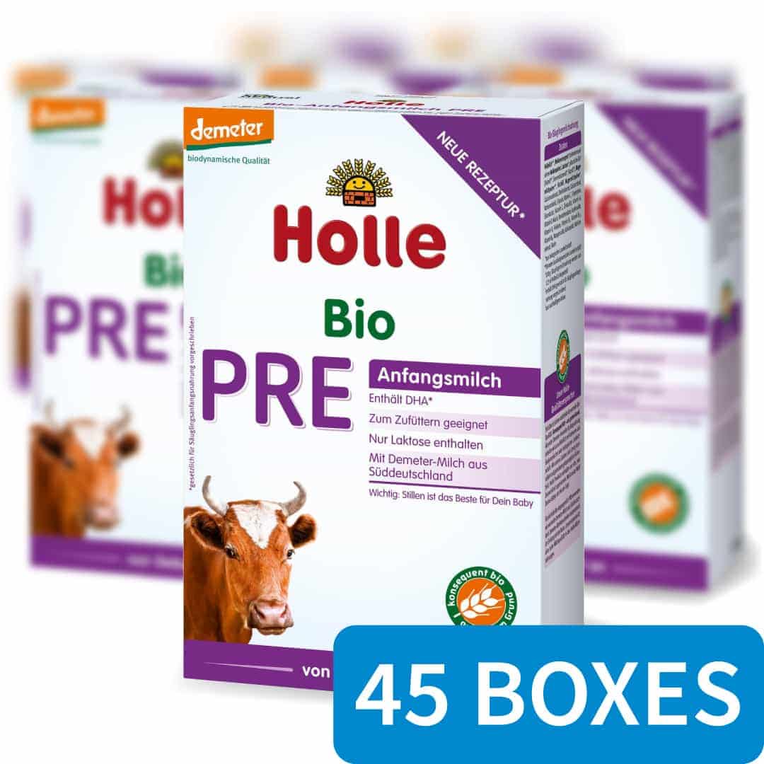 Holle Organic Infant Formula PRE - 45 Boxes
