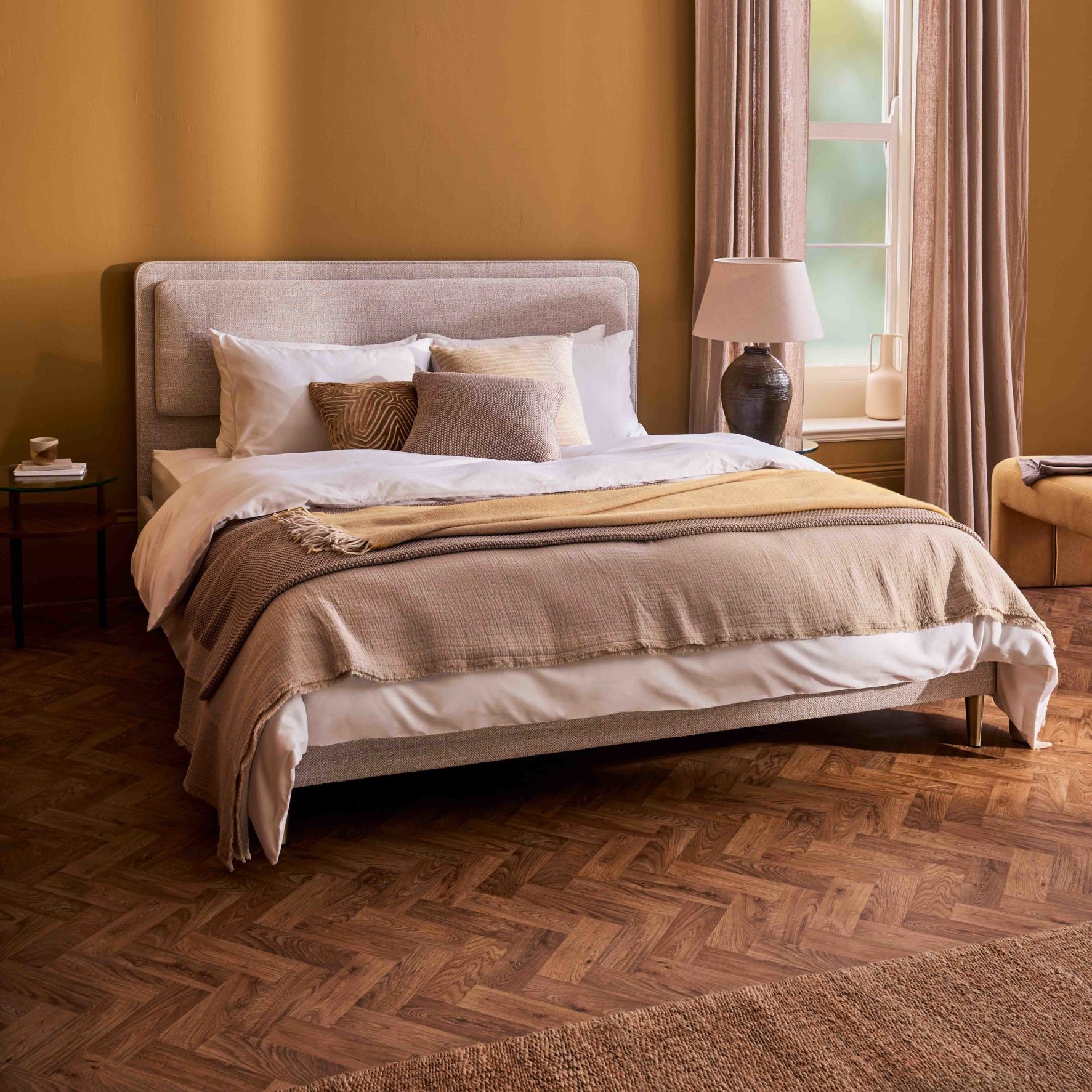 Vispring Charlotte Bouclé schräg Vispring Charlotte Bouclé schräg