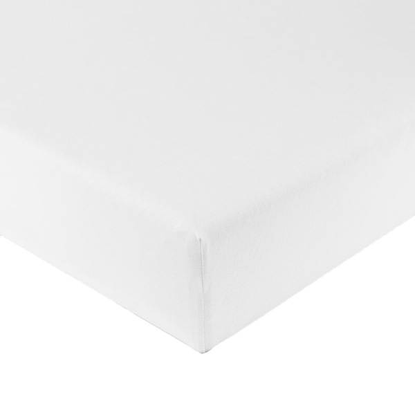 weiße Tischdecke, Textil, Bettwäsche, Nähte sichtbar, eckig, 