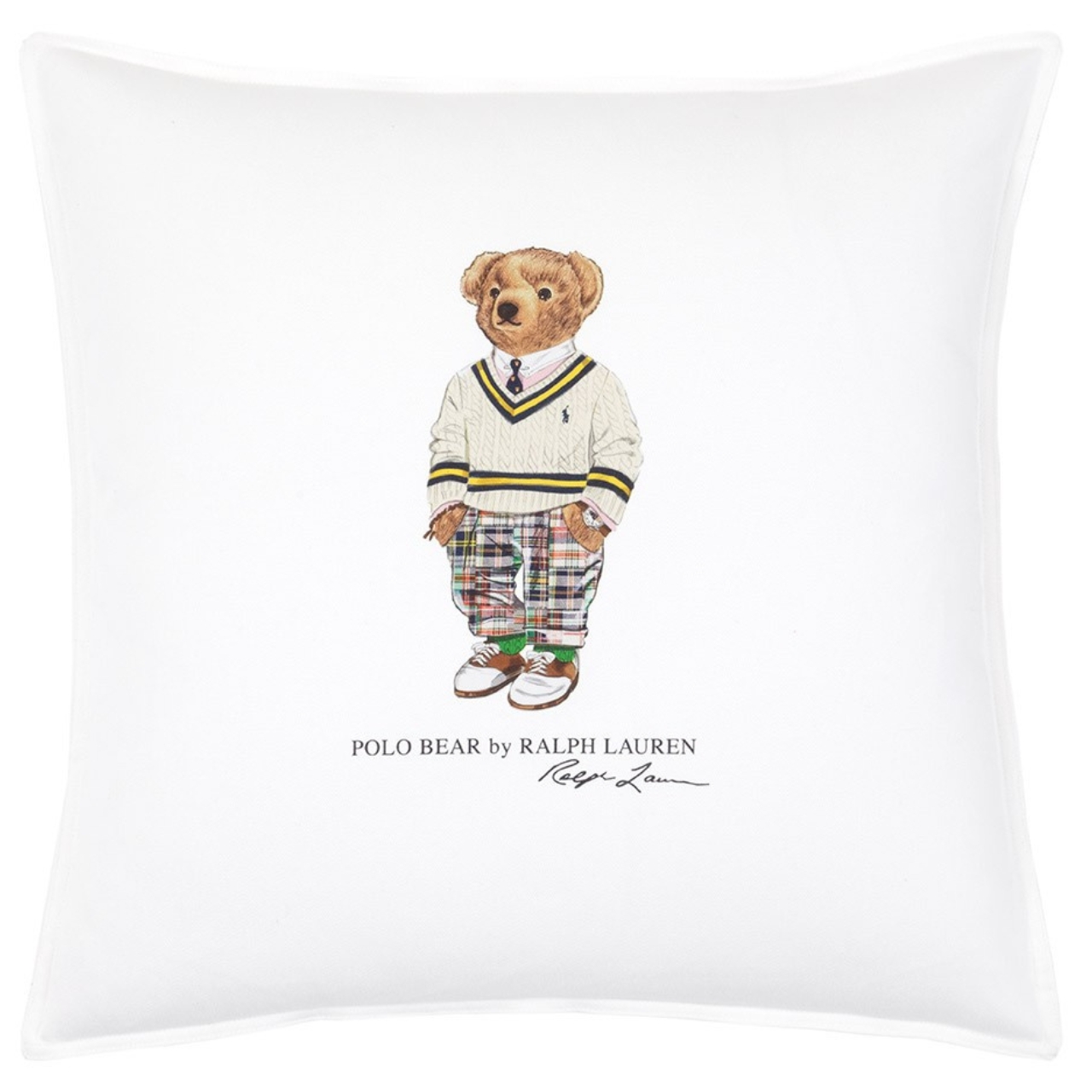 Dekokissenbezug Preppy Hampton Bear Vorderseite - Ralph Lauren Home