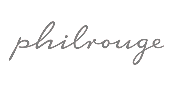 Philrouge Betten Philrouge Schriftzug in hellem Grau