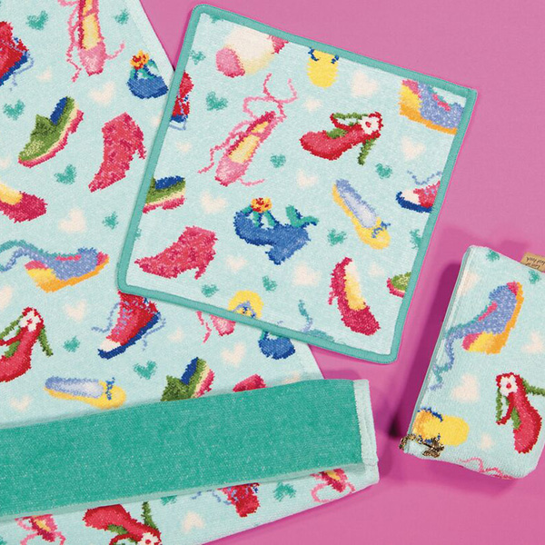 towels, Bade, Baumwolle, turquoise, muster, 