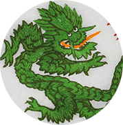 Drache grün