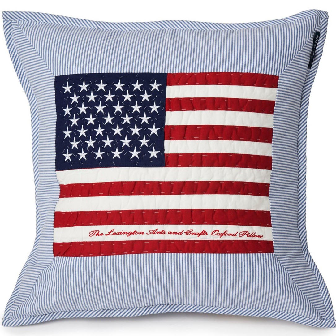 LEXINGTON COMPANY - "Flag Arts & Crafts" Dekokissen