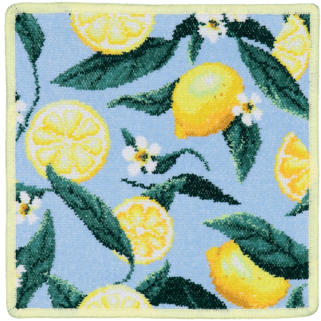 FEILER GERMANY - Chenilleserie "Lemons And Leaves" FEILER GERMANY - Chenilleserie "Lemons And Leaves"