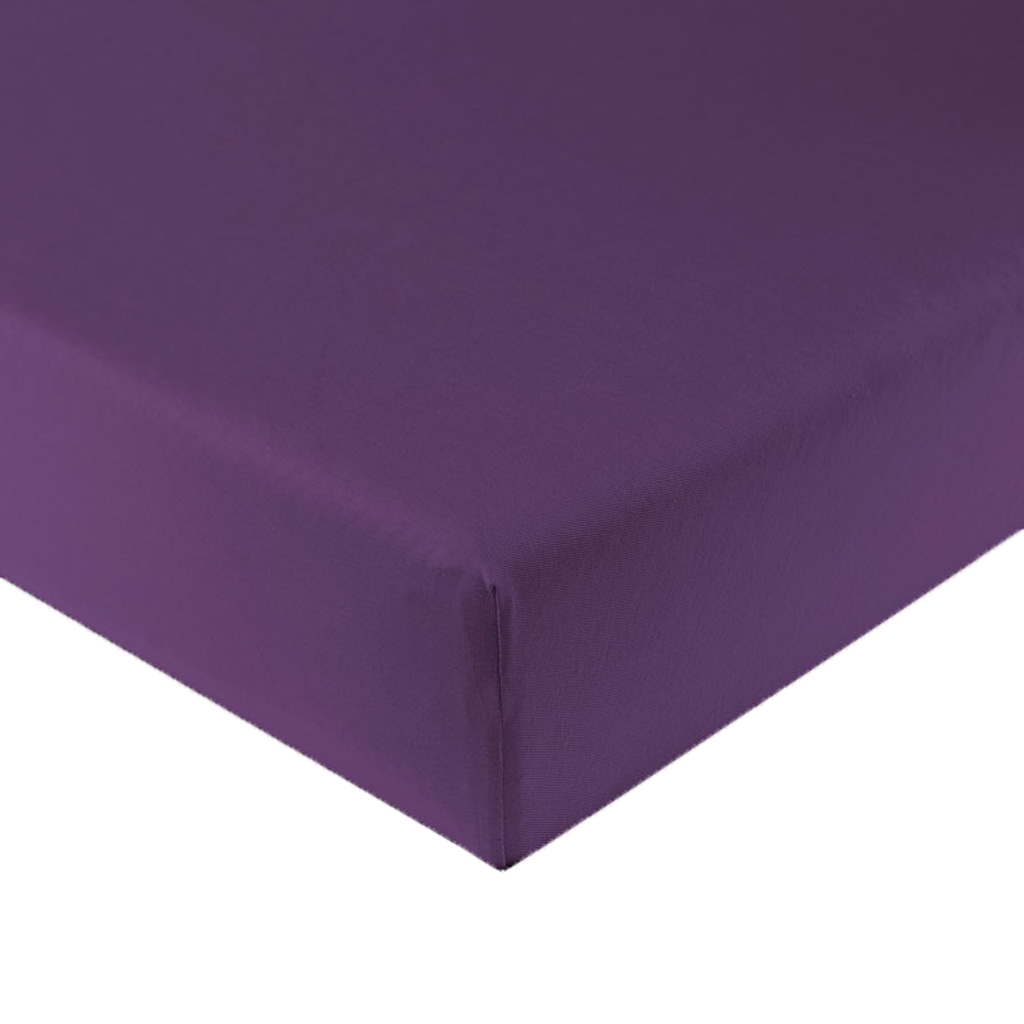 Rumoeller Spannbetttuch violett Rumoeller Spannbetttuch violett