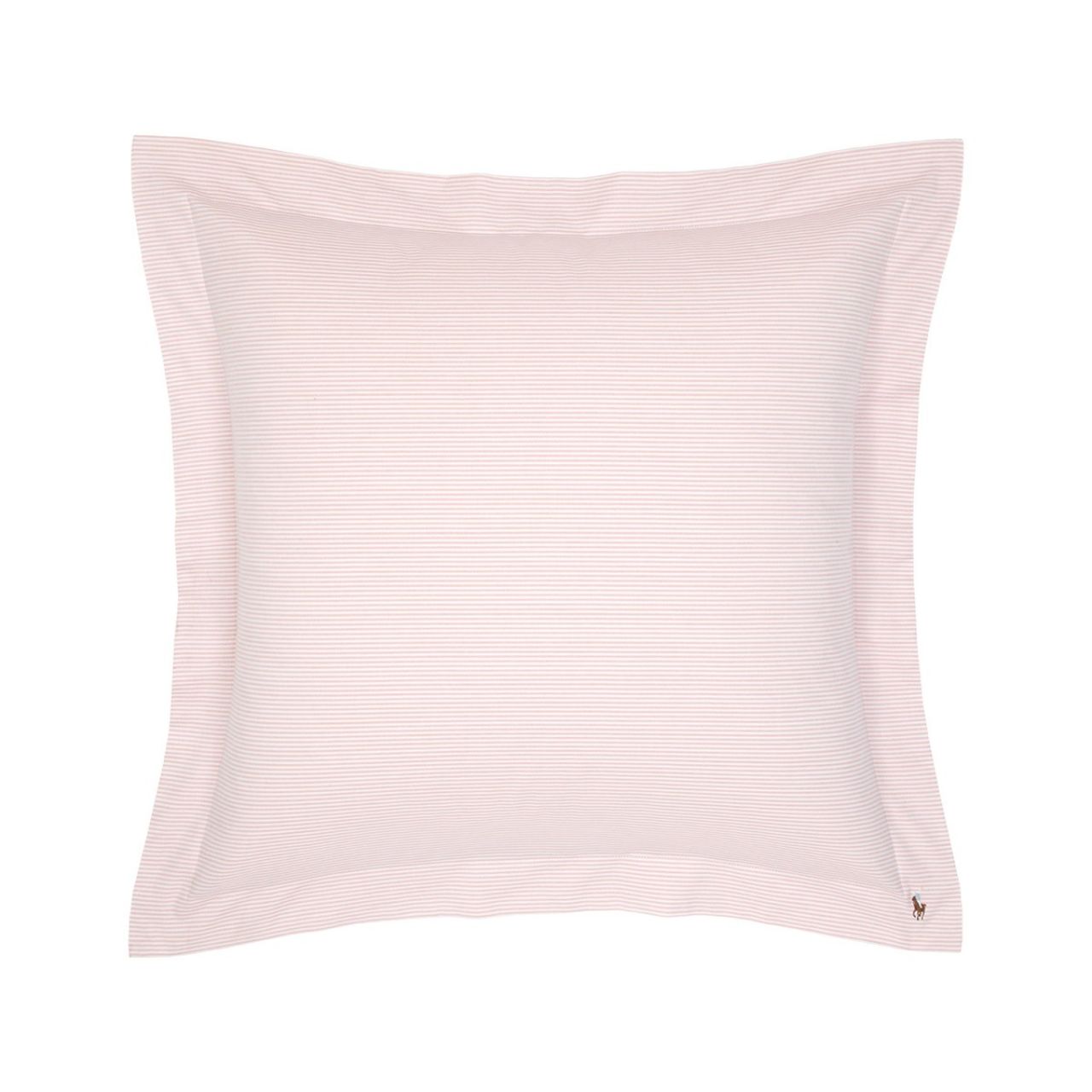 Kissen, Kissenbezug, Rückenweich, Streifen, Hellrosa, 