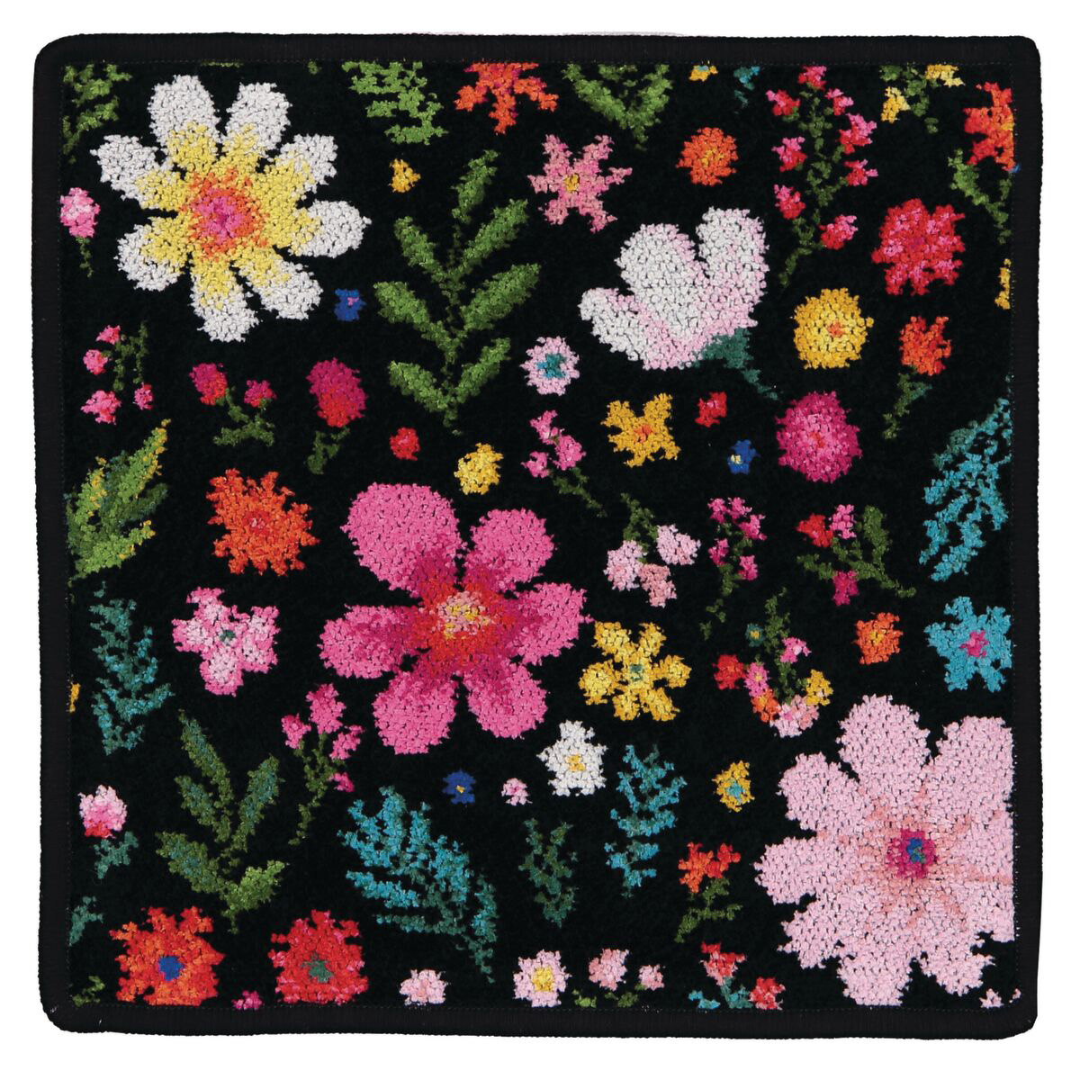 Kissenbezug, Tuch, Blumenmuster, Floral, Handgearbeitet, 