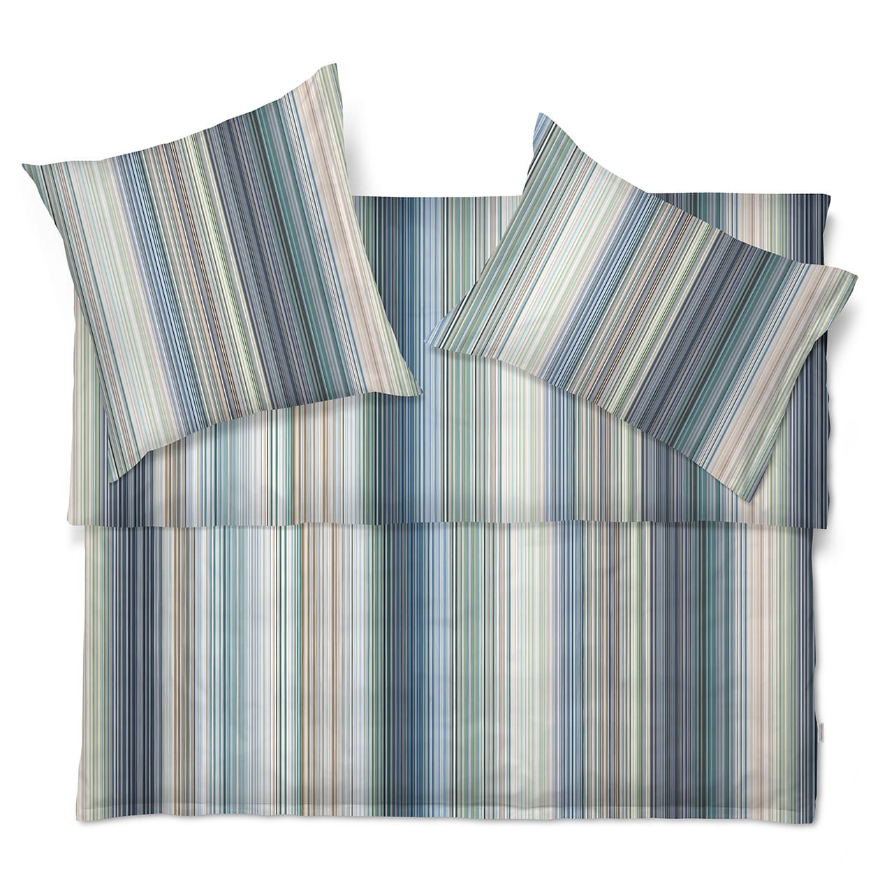 Bettwäsche, Kissenbezug, Streifenmuster, Bettbezug, Baumwolle, Bettwäsche, Bettbezug, Kissenbezüge, Streifenmuster, Seacolo, 