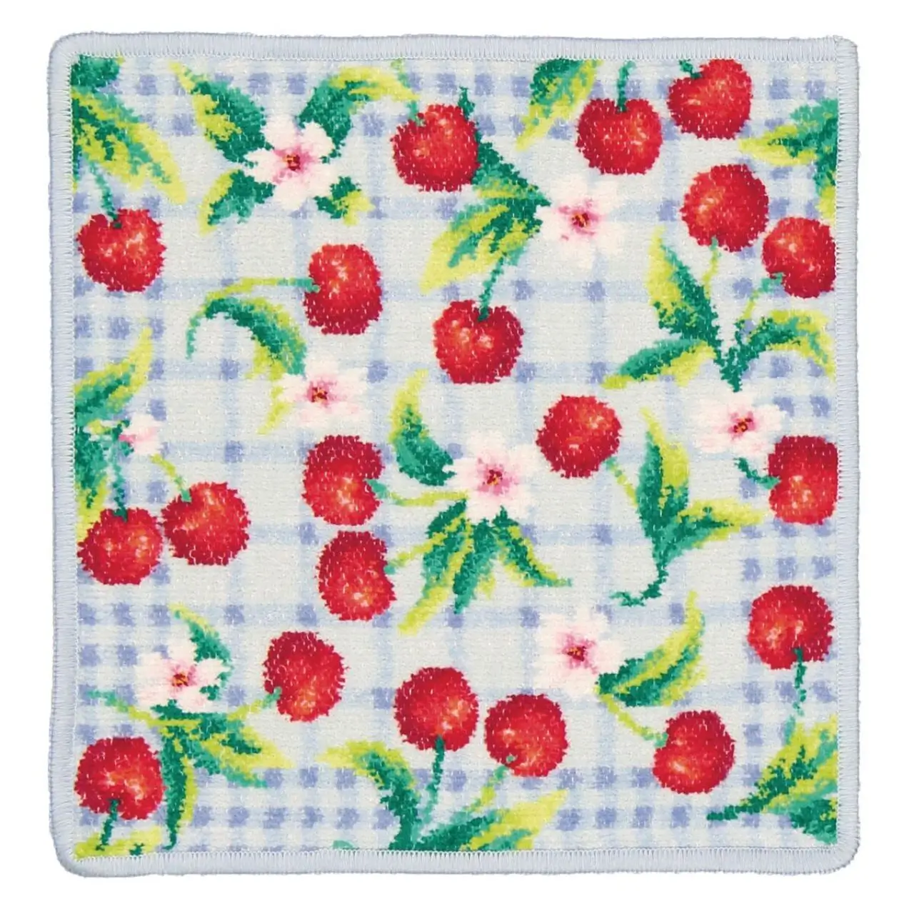 FEILER GERMANY - Chenilleserie "Cherry Picnic" FEILER GERMANY - Chenilleserie "Cherry Picnic"