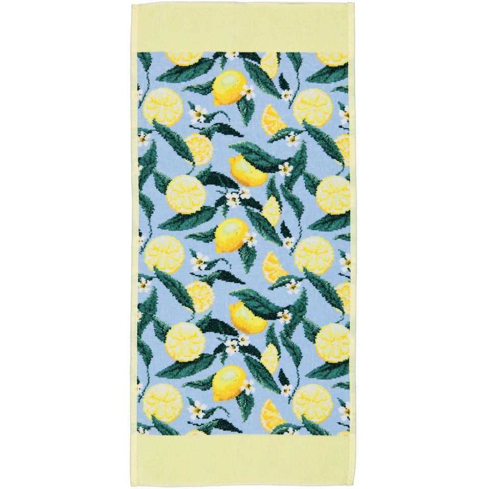 FEILER GERMANY - Chenilleserie "Lemons And Leaves" FEILER GERMANY - Chenilleserie "Lemons And Leaves"
