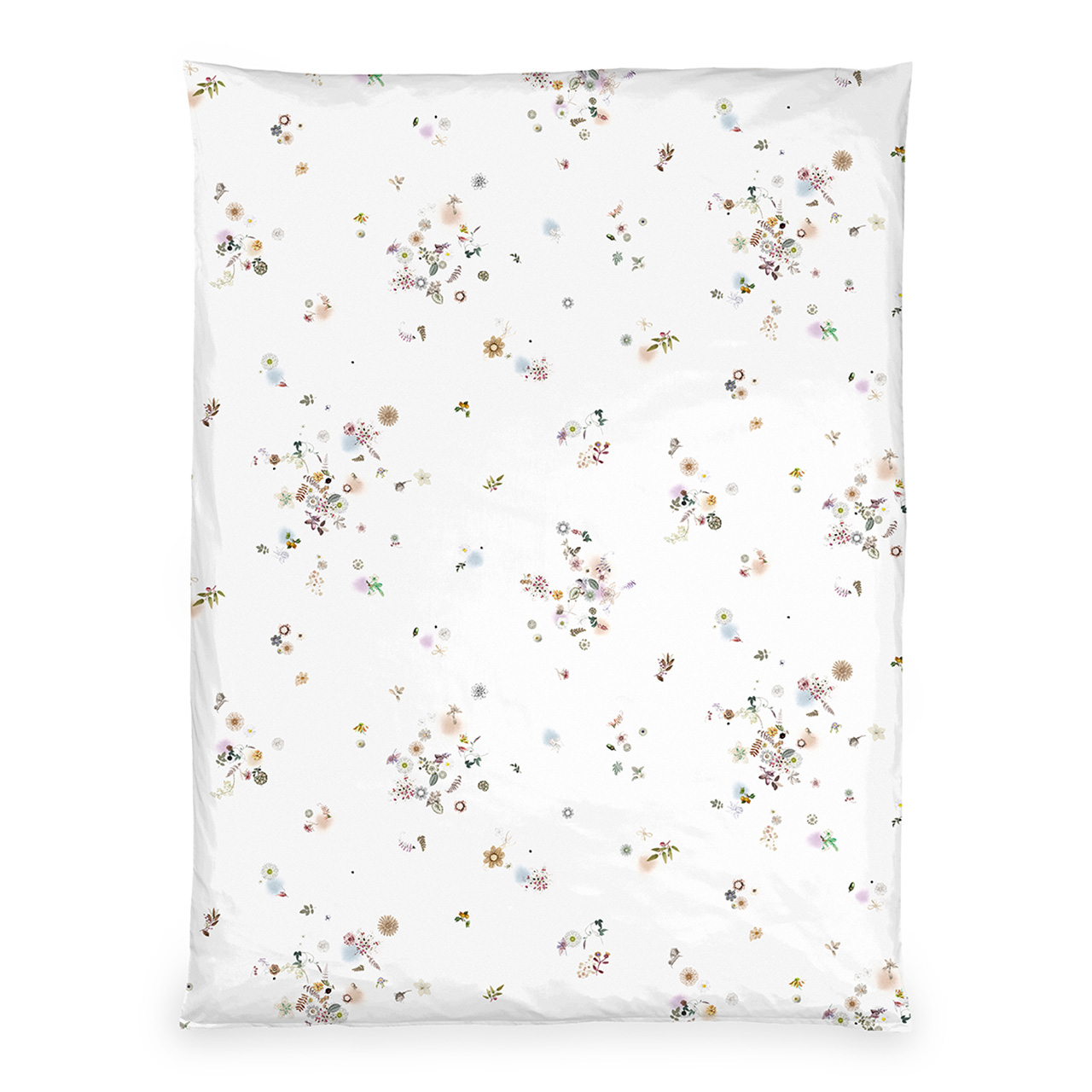 Deko-Papier, Blumenmuster, Kissenbezug, Floral-Print, Weiße Hülle, 
